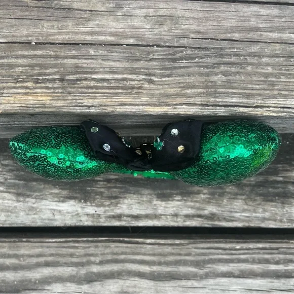 DISNEY GREEN SEQUIN MINNIE MOUSE EARS HEADBAND SAINT PATRICKS DAY - Picture 7 of 7